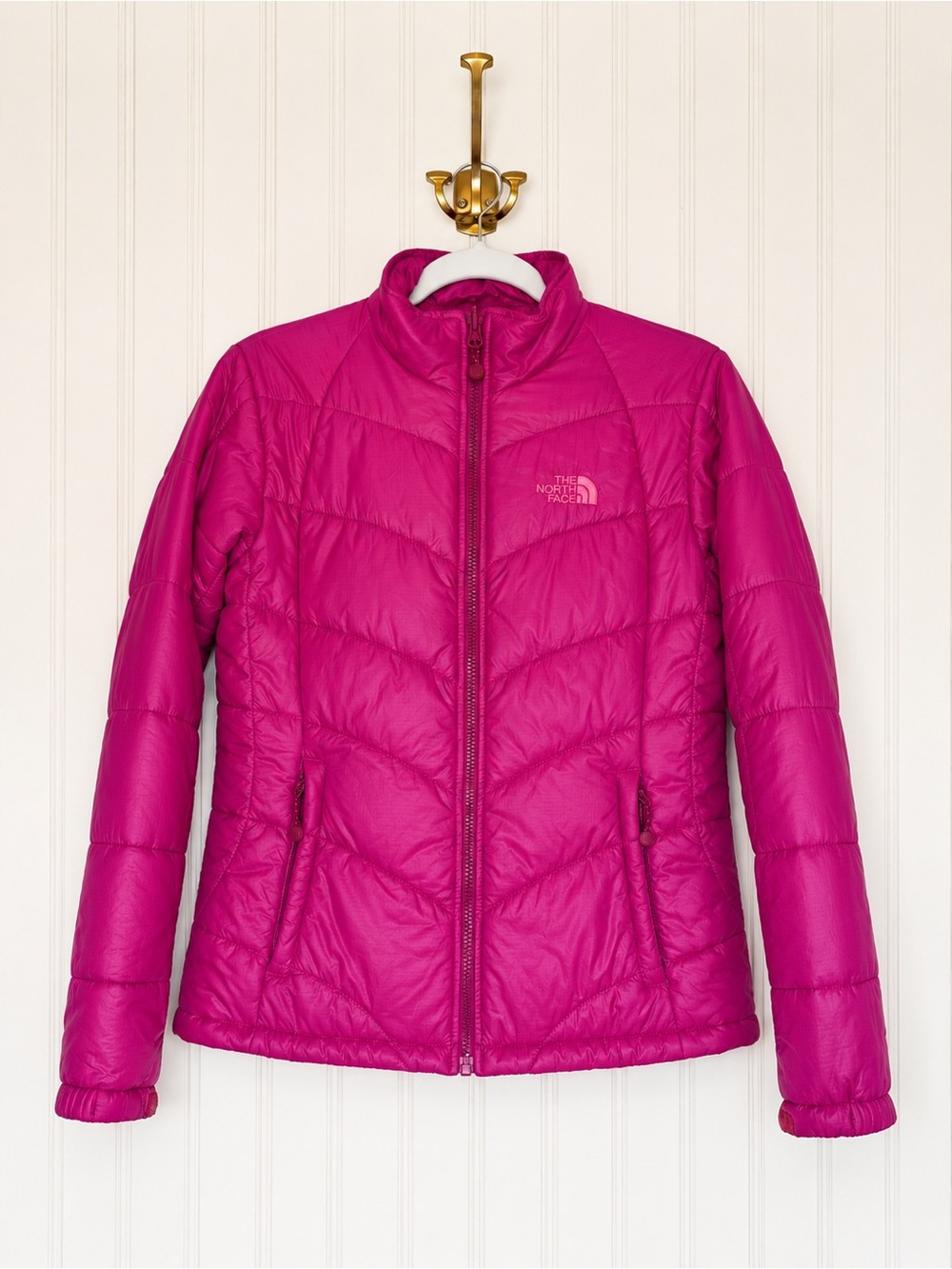 The North Face Pink Excellloft Insulated Puffer Jacket Women’s 85 Small